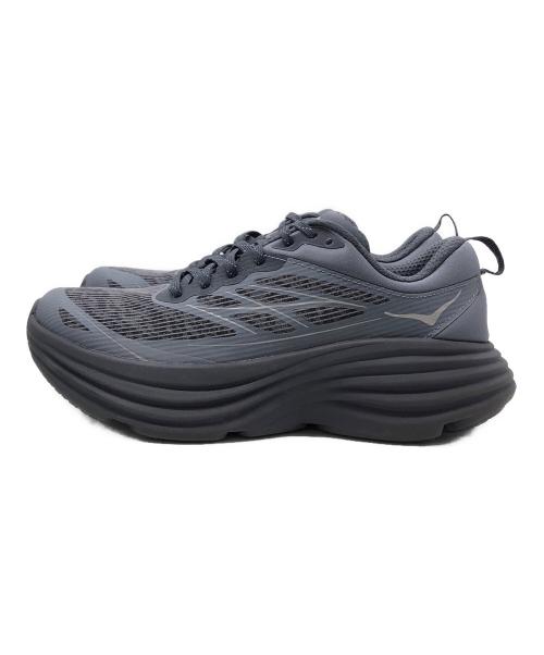 HOKA（ホカ）HOKA (ホカ) BONDI 8 TS CAGED CHARCOAL ブルー サイズ:28ｃｍの古着・服飾アイテム