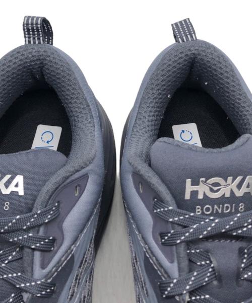 HOKA（ホカ）HOKA (ホカ) BONDI 8 TS CAGED CHARCOAL ブルー サイズ:28ｃｍの古着・服飾アイテム