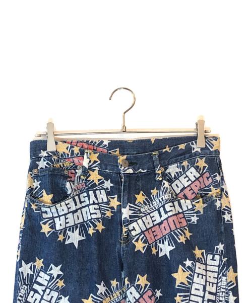 Hysteric Glamour（ヒステリックグラマー）Hysteric Glamour (ヒステリックグラマー) KINKY JEANS インディゴ サイズ:Mの古着・服飾アイテム