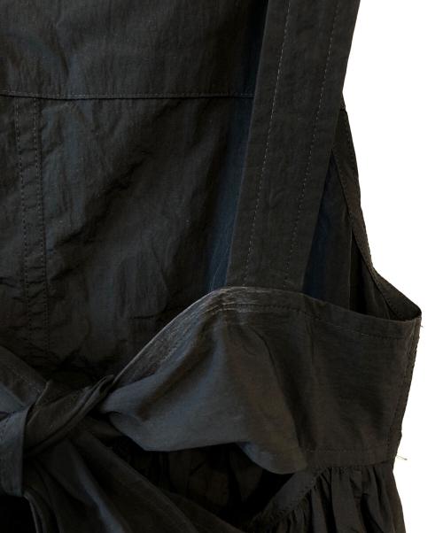 THE SHINZONE（ザ シンゾーン）THE SHINZONE (ザ シンゾーン) APRON DRESS ブラック サイズ:34の古着・服飾アイテム