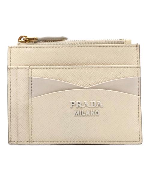 PRADA（プラダ）PRADA (プラダ) コインケース ホワイト サイズ:下記参照の古着・服飾アイテム