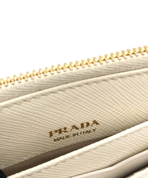 PRADA（プラダ）PRADA (プラダ) コインケース ホワイト サイズ:下記参照の古着・服飾アイテム