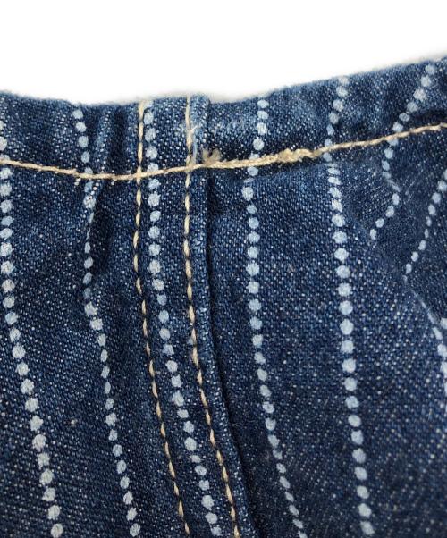 Schott（ショット）Schott (ショット) ヒッコリーベスト インディゴ サイズ:Mの古着・服飾アイテム