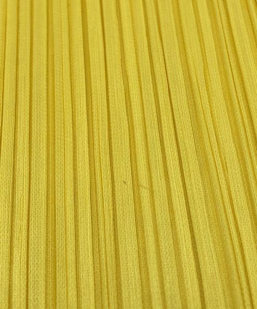 PLEATS PLEASE（プリーツプリーズ）PLEATS PLEASE (プリーツプリーズ) プリーツロングスカート イエロー サイズ:4の古着・服飾アイテム