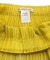 中古・古着 PLEATS PLEASE (プリーツプリーズ) プリーツロングスカート イエロー サイズ:4：18000円