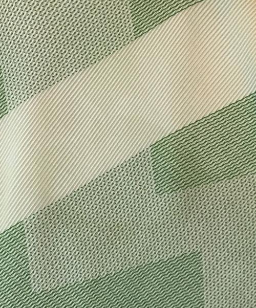 ISSEY MIYAKE（イッセイミヤケ）ISSEY MIYAKE (イッセイミヤケ) デザインプリーツワンピース グリーン サイズ:２の古着・服飾アイテム