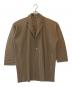 HOMME PLISSE ISSEY MIYAKE（オム プリッセ イッセイ ミヤケ）の古着「プリーツジャケット」｜ブラウン