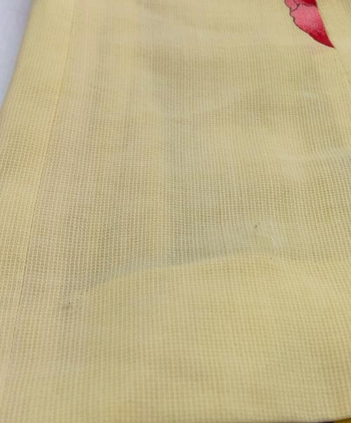 LEONARD PARIS（レオナール パリ）LEONARD PARIS (レオナール パリ) フラワープリントジャケット イエロー サイズ:9ARの古着・服飾アイテム