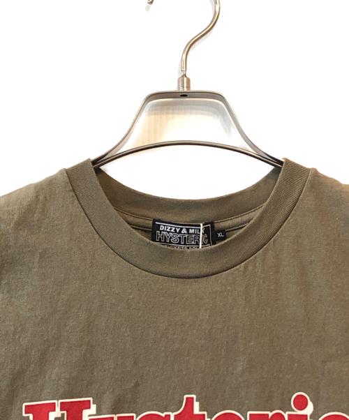 Hysteric Glamour（ヒステリックグラマー）Hysteric Glamour (ヒステリックグラマー) HYSTERIC IS HOT ノースリーブTシャツ カーキ サイズ:XL 未使用品の古着・服飾アイテム
