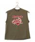 Hysteric Glamour（ヒステリックグラマー）の古着「HYSTERIC IS HOT ノースリーブTシャツ」｜カーキ