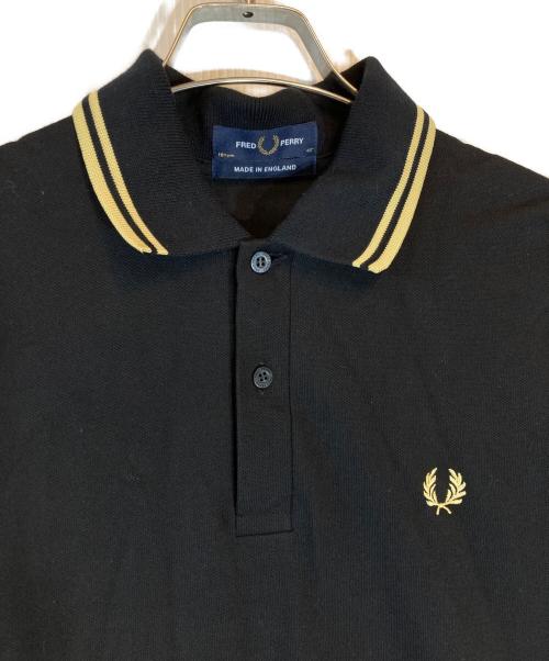 FRED PERRY（フレッドペリー）FRED PERRY (フレッドペリー) ポロシャツ ブラック サイズ:40の古着・服飾アイテム