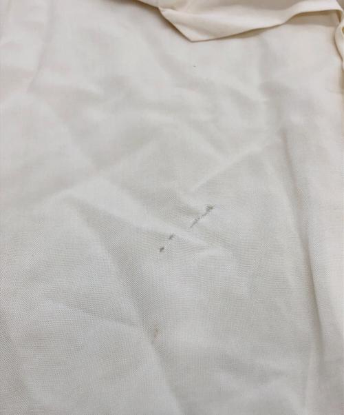 Fleetline（フリートライン）FLEETLINE (フリートライン) 刺繍入り半袖シャツ アイボリー サイズ:ｌの古着・服飾アイテム