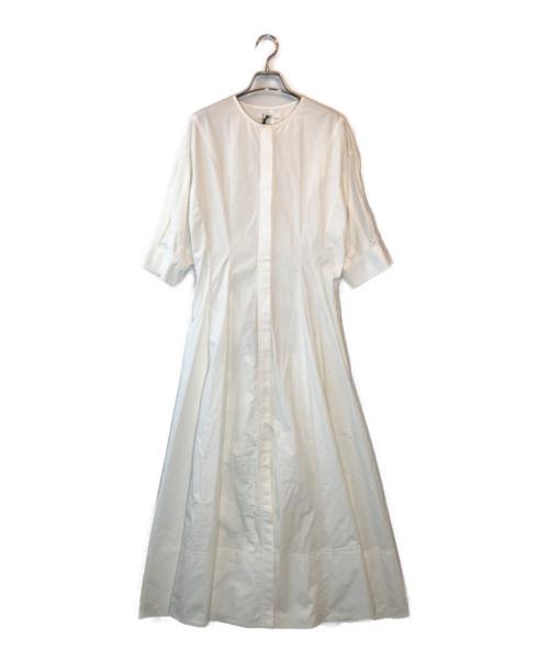 CO（コー）CO (コー) シャツワンピース アイボリー サイズ:Sの古着・服飾アイテム