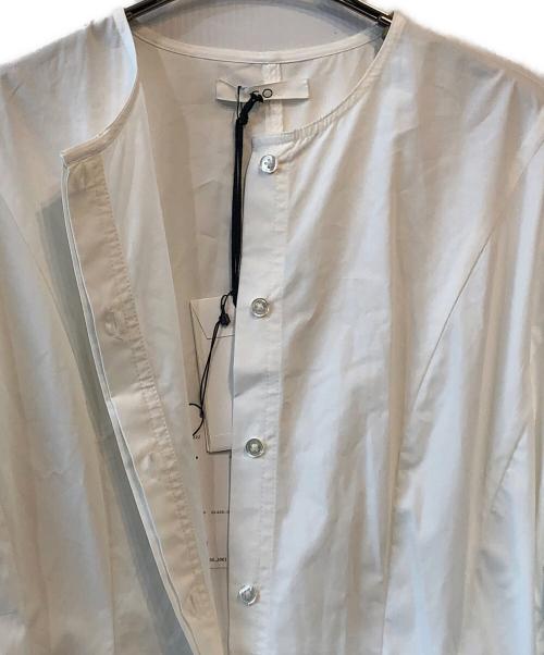 CO（コー）CO (コー) シャツワンピース アイボリー サイズ:Sの古着・服飾アイテム