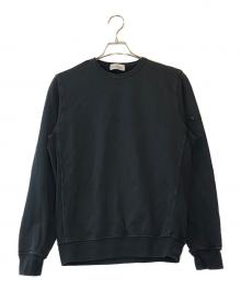STONE ISLAND（ストーンアイランド）の古着「ロゴ スウェットシャツ」｜ブラック
