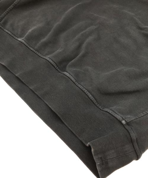 STONE ISLAND（ストーンアイランド）STONE ISLAND (ストーンアイランド) ロゴ スウェットシャツ ブラック サイズ:14の古着・服飾アイテム