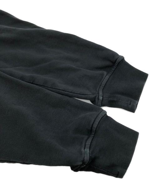 STONE ISLAND（ストーンアイランド）STONE ISLAND (ストーンアイランド) ロゴ スウェットシャツ ブラック サイズ:14の古着・服飾アイテム