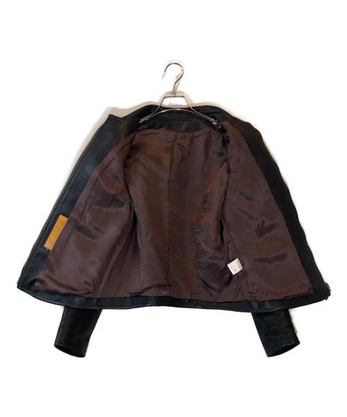JELADO（ジェラード）JELADO (ジェラード) レザージャケット ネイビー サイズ:38の古着・服飾アイテム