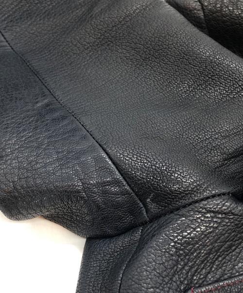 JELADO（ジェラード）JELADO (ジェラード) レザージャケット ネイビー サイズ:38の古着・服飾アイテム
