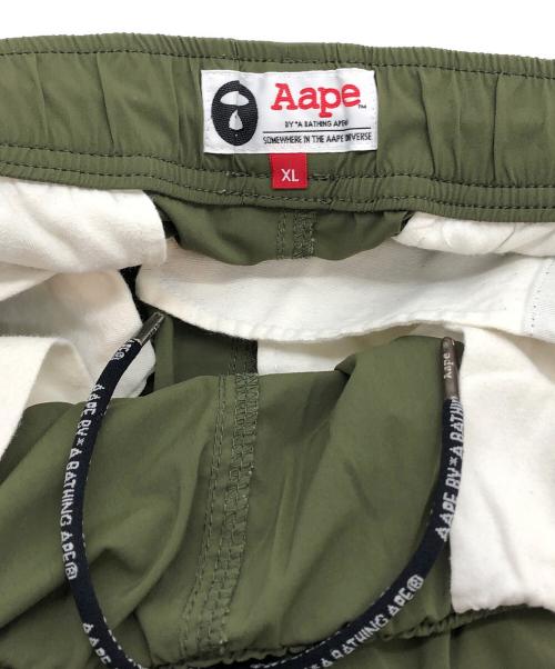 Aape BY A BATHING APE（エーエイプ バイ アベイシングエイプ）Aape BY A BATHING APE (エーエイプ バイ アベイシングエイプ) AAPE WOVEN PANTS カーキ サイズ:XLの古着・服飾アイテム