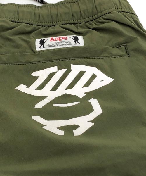 Aape BY A BATHING APE（エーエイプ バイ アベイシングエイプ）Aape BY A BATHING APE (エーエイプ バイ アベイシングエイプ) AAPE WOVEN PANTS カーキ サイズ:XLの古着・服飾アイテム