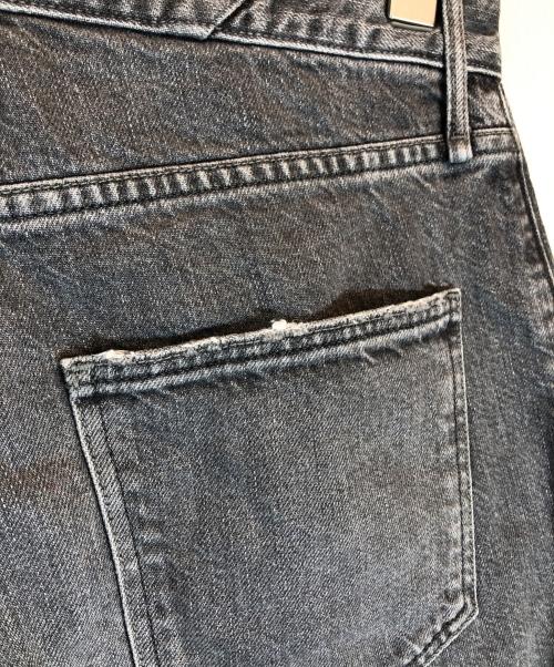 upper hights（アッパーハイツ）upper hights (アッパーハイツ) 別注ハイライズデニムパンツ グレー サイズ:23の古着・服飾アイテム