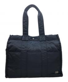 HEAD PORTER（ヘッドポーター）の古着「TOTE BAG [M]」｜ネイビー