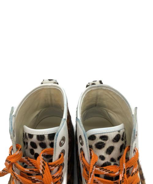 JIMMY CHOO（ジミーチュウ）JIMMY CHOO (ジミーチュウ) ハイカットスニーカー ブラウン サイズ:42の古着・服飾アイテム