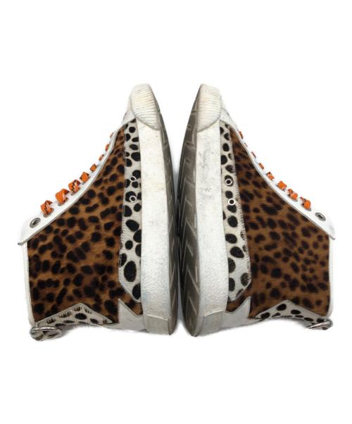 JIMMY CHOO（ジミーチュウ）JIMMY CHOO (ジミーチュウ) ハイカットスニーカー ブラウン サイズ:42の古着・服飾アイテム