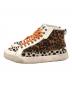 JIMMY CHOO (ジミーチュウ) ハイカットスニーカー ブラウン サイズ:42：18000円