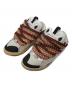 LANVIN（ランバン）の古着「LEATHER CURB Sneake」｜グレー