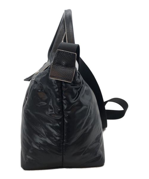 LONGCHAMP（ロンシャン）LONGCHAMP (ロンシャン) 2WAYナイロンパフショルダーバッグ ネイビーの古着・服飾アイテム