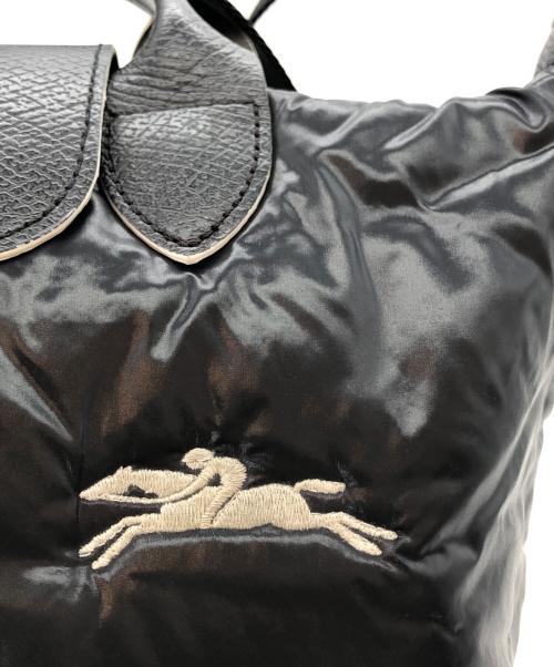 LONGCHAMP（ロンシャン）LONGCHAMP (ロンシャン) 2WAYナイロンパフショルダーバッグ ネイビーの古着・服飾アイテム