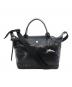 LONGCHAMP（ロンシャン）の古着「2WAYナイロンパフショルダーバッグ」｜ネイビー