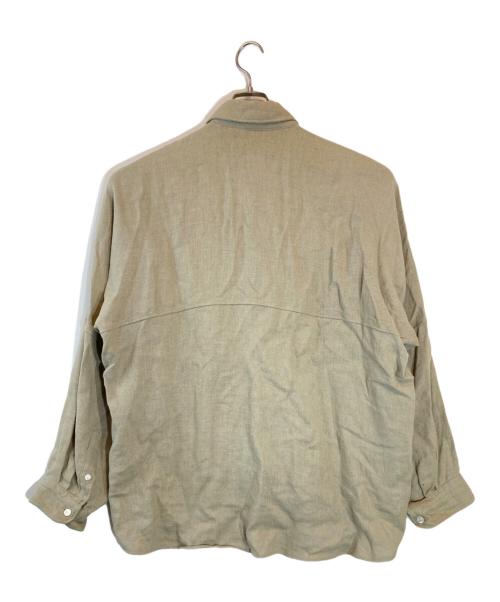 ANCELLM（アンセルム）ANCELLM (アンセルム) W/L KIMONO SHIRT ベージュ サイズ:1の古着・服飾アイテム