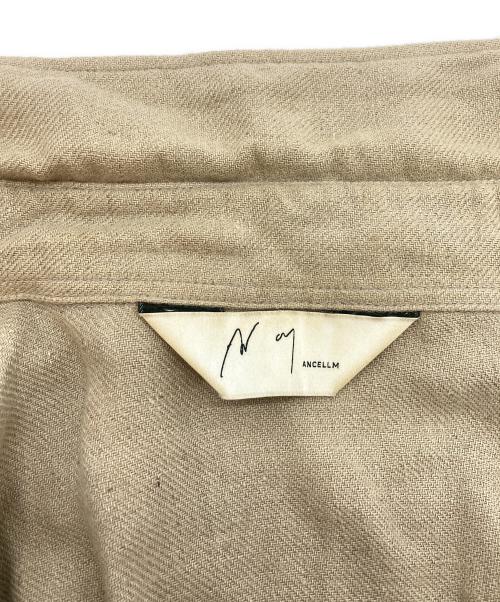 ANCELLM（アンセルム）ANCELLM (アンセルム) W/L KIMONO SHIRT ベージュ サイズ:1の古着・服飾アイテム