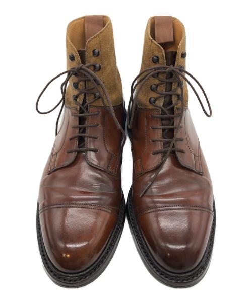 Crockett & Jones（クロケット＆ジョーンズ）Crockett & Jones (クロケット＆ジョーンズ) KESWICK ブラウン サイズ:6 1/2 Eの古着・服飾アイテム