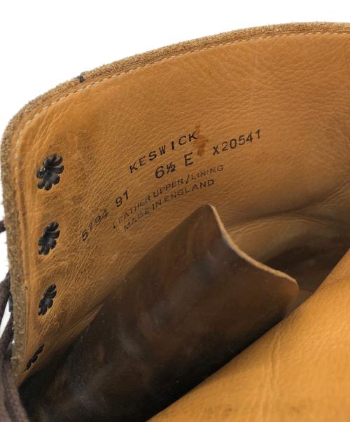 Crockett & Jones（クロケット＆ジョーンズ）Crockett & Jones (クロケット＆ジョーンズ) KESWICK ブラウン サイズ:6 1/2 Eの古着・服飾アイテム