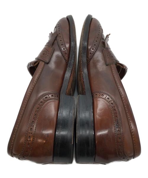 Alden（オールデン）Alden (オールデン) ウイスキーコードバン キルトローファー ブラウン サイズ:7の古着・服飾アイテム