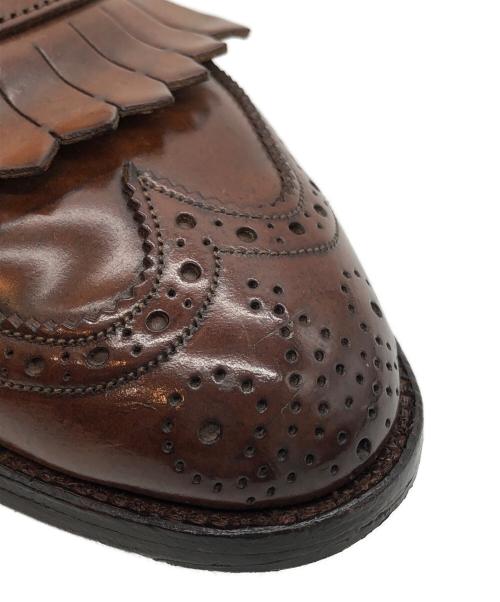 Alden（オールデン）Alden (オールデン) ウイスキーコードバン キルトローファー ブラウン サイズ:7の古着・服飾アイテム