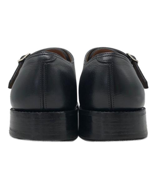 JOHN LOBB（ジョンロブ）JOHN LOBB (ジョンロブ) ダブルモンクシューズ ブラック サイズ:7EEの古着・服飾アイテム