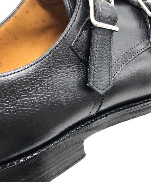 JOHN LOBB（ジョンロブ）JOHN LOBB (ジョンロブ) ダブルモンクシューズ ブラック サイズ:7EEの古着・服飾アイテム
