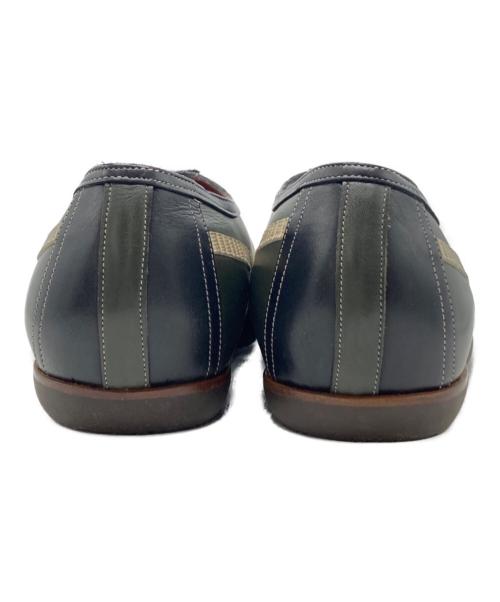 DRIES VAN NOTEN（ドリスヴァンノッテン）DRIES VAN NOTEN (ドリスヴァンノッテン) レザースニーカー グリーン サイズ:SIZE 8の古着・服飾アイテム