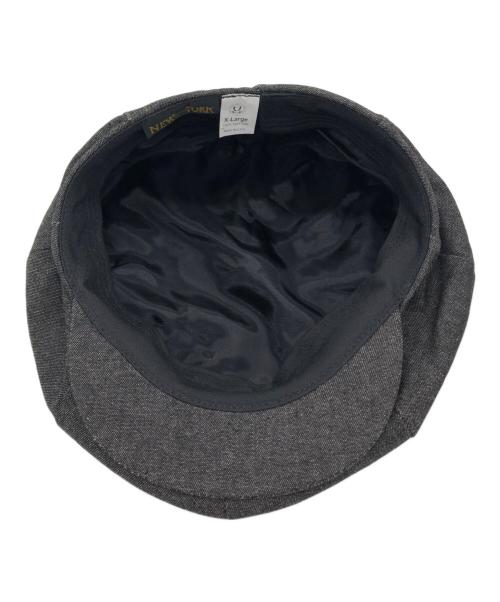 NEW YORK HAT（ニューヨークハット）NEW YORK HAT (ニューヨークハット) キャスケット ブラック サイズ:X-Largeの古着・服飾アイテム