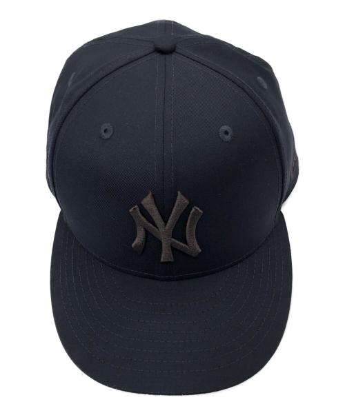 New Era（ニューエラ）New Era (ニューエラ) キャップ ネイビー サイズ:7 5/8(60.6cm)の古着・服飾アイテム