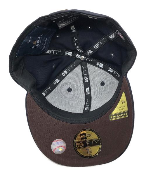 New Era（ニューエラ）New Era (ニューエラ) キャップ ネイビー サイズ:7 5/8(60.6cm)の古着・服飾アイテム
