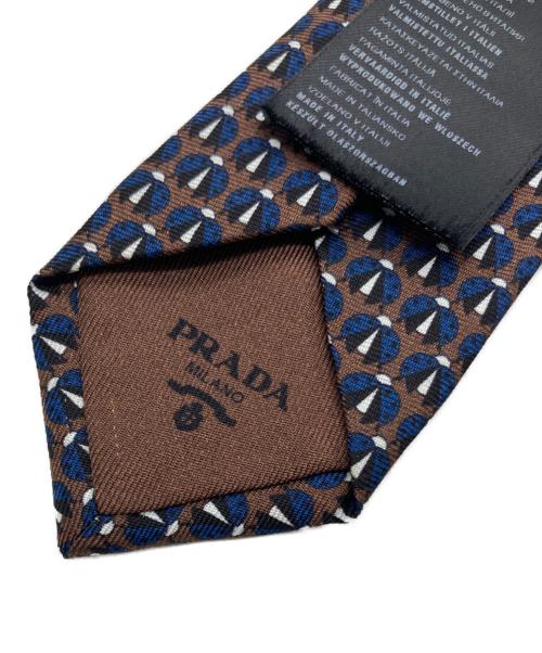 PRADA（プラダ）PRADA (プラダ) ネクタイ ブラウン サイズ:下記参照の古着・服飾アイテム