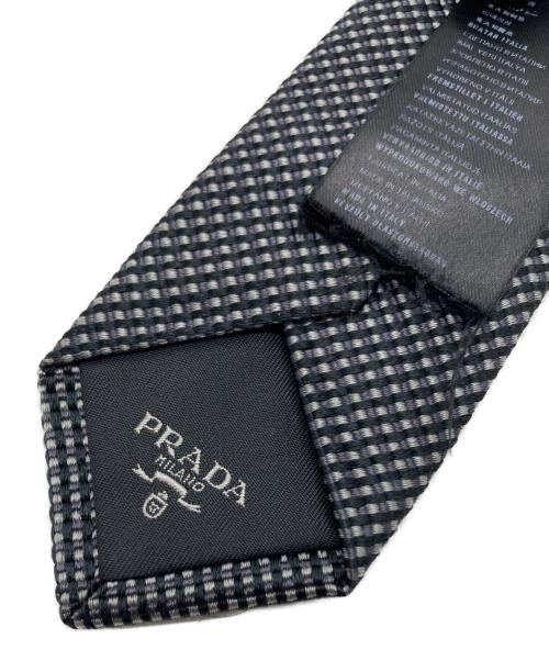 PRADA（プラダ）PRADA (プラダ) ネクタイ グレー サイズ:下記参照の古着・服飾アイテム
