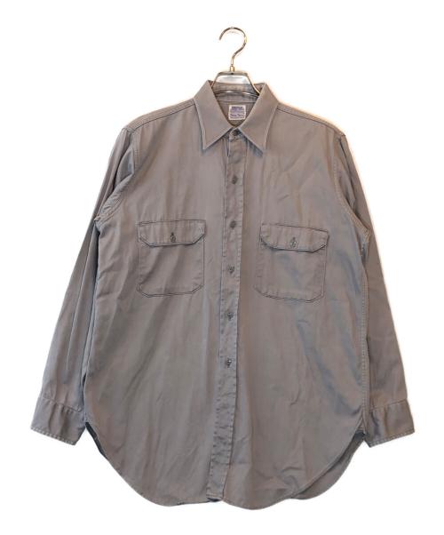 HERCULES（ヘラクレス）HERCULES (ヘラクレス) ワークシャツ グレー サイズ:下記参照の古着・服飾アイテム