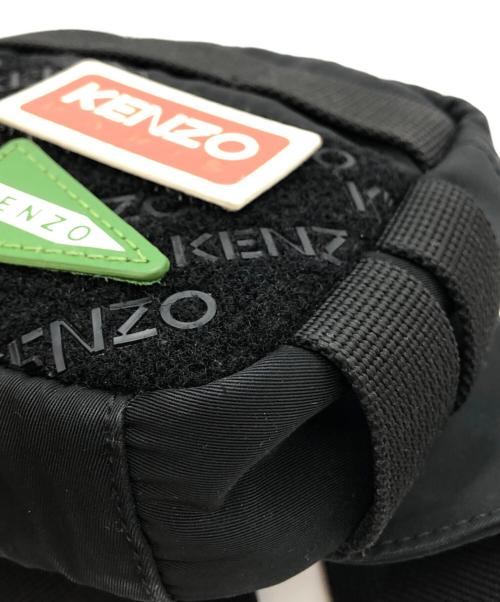 KENZO（ケンゾー）KENZO (ケンゾー) ジャングル パッチ ベルトバッグ ブラックの古着・服飾アイテム